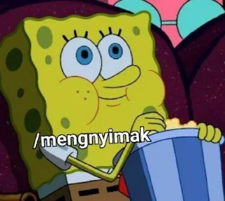 💛 emoji Spongebob @StikerAkuKamu Telegram sticker 7 of 10