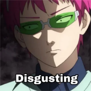 👺 emoji Anime memes Telegram sticker 16 of 100