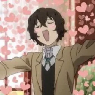 🥰 emoji Anime memes Telegram sticker 24 of 100