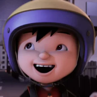 Sticker from @lilbebekuromi : Boboiboy %