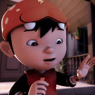 Sticker from @lilbebekuromi : Boboiboy %