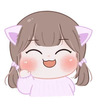 😄 emoji @waesticker Meow! <3 Telegram sticker 7 of 41