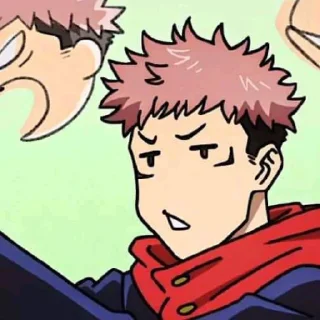 🍿 emoji @stikeranimex - yuuji itadori Telegram sticker 14 of 50