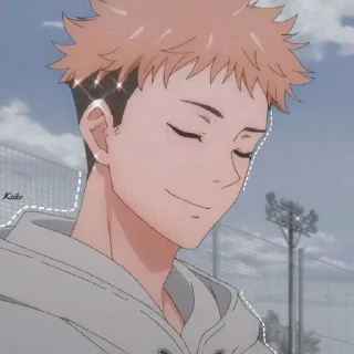 😊 emoji Itadori yuuji Telegram sticker 21 of 21