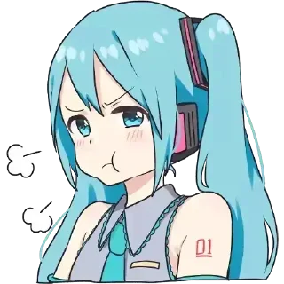 Sticker from Cutie miku🦢🎻