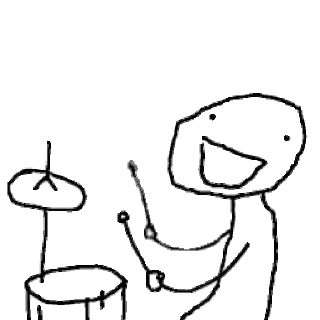 🥁 emoji ᯼ ƧƬƖƇƘᗰƛƝ ┃ @laddukadabba2 ᯼ Telegram sticker 18 of 50
