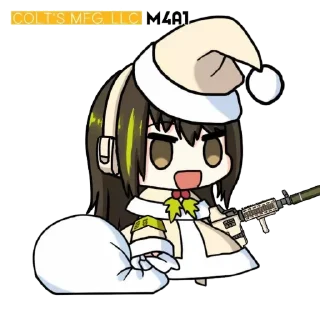 😀 emoji Padoru GFL Telegram sticker 13 of 13