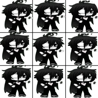💇 emoji xiix 🦭🖤 by @stan_loonalol Telegram sticker 20 of 28