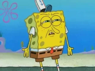 💛 emoji Spongebob @StikerAkuKamu Telegram sticker 6 of 10