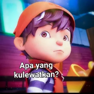 Sticker from Boboiboy @StikerAkuKamu