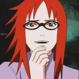 ❤️ emoji Karin Uzamaki @Hanim1O Telegram sticker 9 of 70