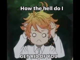 😁 emoji The Promised Neverland Telegram sticker 17 of 32