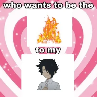 😁 emoji The Promised Neverland Telegram sticker 11 of 32