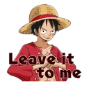 Sticker from ONE PIECE