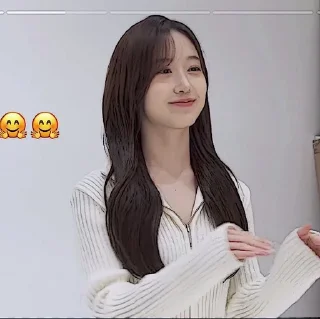 🧺 emoji 👩🏻‍🎨. haewon ⭒ @larchzy Telegram sticker 19 of 74