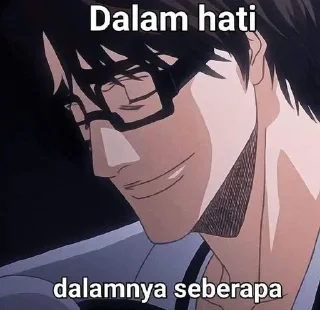 🥱 emoji AIZEN SI PALING BILEK Telegram sticker 17 of 42