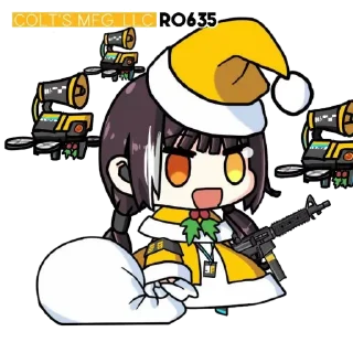 😀 emoji Padoru GFL Telegram sticker 8 of 13