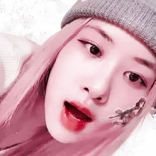 😮 emoji ⋆ park chaeyoung ⋆ @pradaskirts Telegram sticker 11 of 30