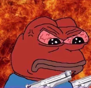 😡 emoji Pepes Telegram sticker 9 of 23