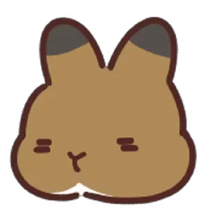 😑 emoji bnuuy @stickieri Telegram sticker 21 of 39