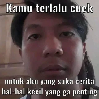 😒 emoji kata-katanya dong kak @beekisseuu Telegram sticker 5 of 41
