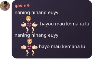 👨‍🦰 emoji Ody cantik #buatan aa avi gantenk Telegram sticker 15 of 20