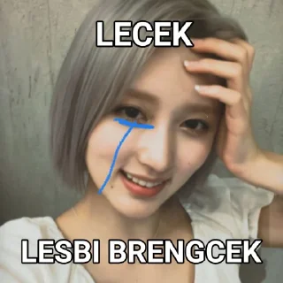 🫂 emoji Lesbiola gank 🤔 Telegram sticker 15 of 28