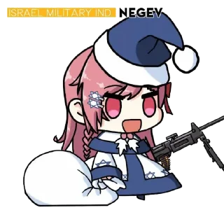 Sticker from Padoru GFL