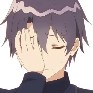 🤦 emoji Mix●Saint and Pastorミ @Fushigur0_Megumi Telegram sticker 6 of 45
