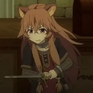 🦊 emoji Raphtalia-chan Telegram sticker 9 of 120