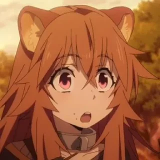 🦊 emoji Raphtalia-chan Telegram sticker 23 of 120
