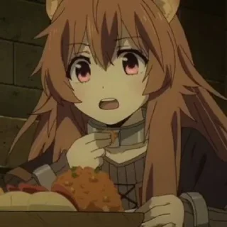 🦊 emoji Raphtalia-chan Telegram sticker 15 of 120