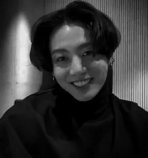 🥂 emoji Jungkook dark by @jesslynetikel -Je Telegram sticker 13 of 30