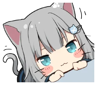 😼 emoji 【甘城なつき】nachonekodayo Telegram sticker 10 of 32