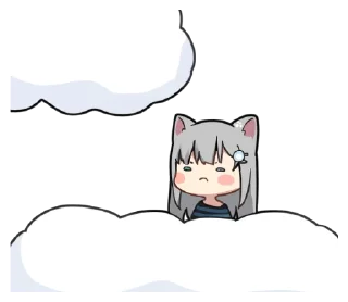☁️ emoji 【甘城なつき】nachonekodayo Telegram sticker 24 of 32
