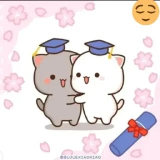 😌 emoji Aron @devoted_learner Telegram sticker 24 of 43