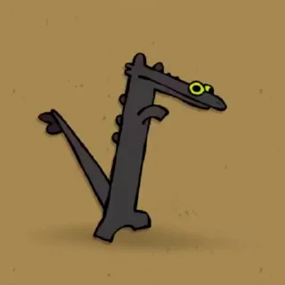 🌟 emoji Toothless Telegram sticker 5 of 11