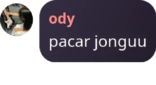 Sticker from ody