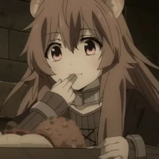 Sticker from ꐑꐑ . RAPHTALIA  ⋆  @meowkasa