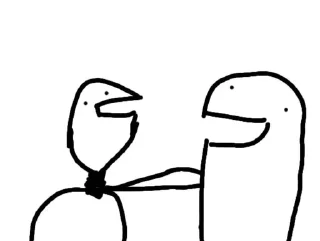 🌟 emoji Stickman Telegram sticker 3 of 6