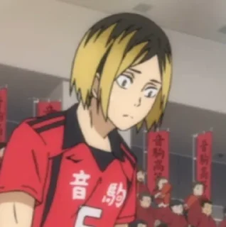 🎮 emoji Kozume Kenma @anime_stickersidn Telegram sticker 16 of 101