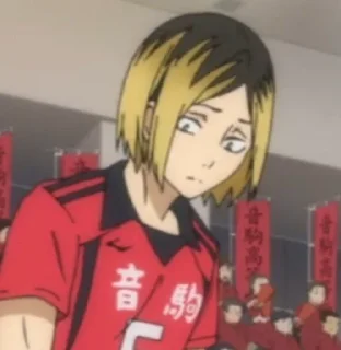 🎮 emoji Kozume Kenma @anime_stickersidn Telegram sticker 17 of 101
