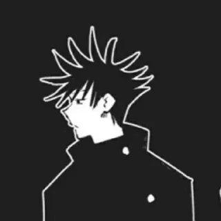 🖤 emoji 𝐌egumi 𝐅ushiguro || @stickertikell Telegram sticker 14 of 25