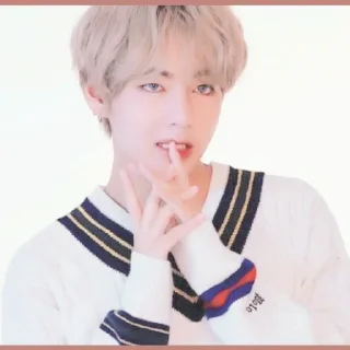 ✨ emoji Taehyung soft pack Telegram sticker 6 of 83