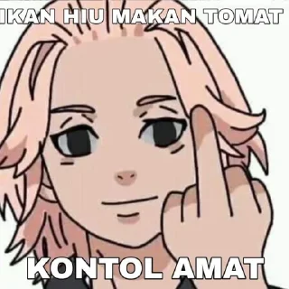 🖕 emoji ha'ah lahh Telegram sticker 14 of 68
