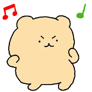 Sticker from 망그러진 곰 By @KakaoEmoticon