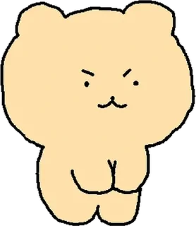 💬 emoji 망그러진 곰 By @KakaoEmoticon Telegram sticker 13 of 24