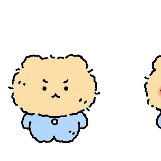Sticker from 꼬질 망그러진 곰 @moe_sticker_bot
