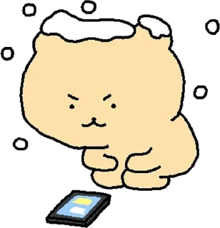 💬 emoji 망그러진 곰 By @KakaoEmoticon Telegram sticker 5 of 24