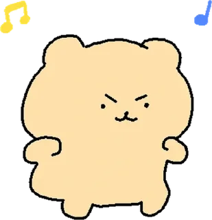 💬 emoji 망그러진 곰 By @KakaoEmoticon Telegram sticker 10 of 24
